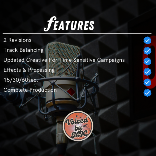 Commercial Voiceover