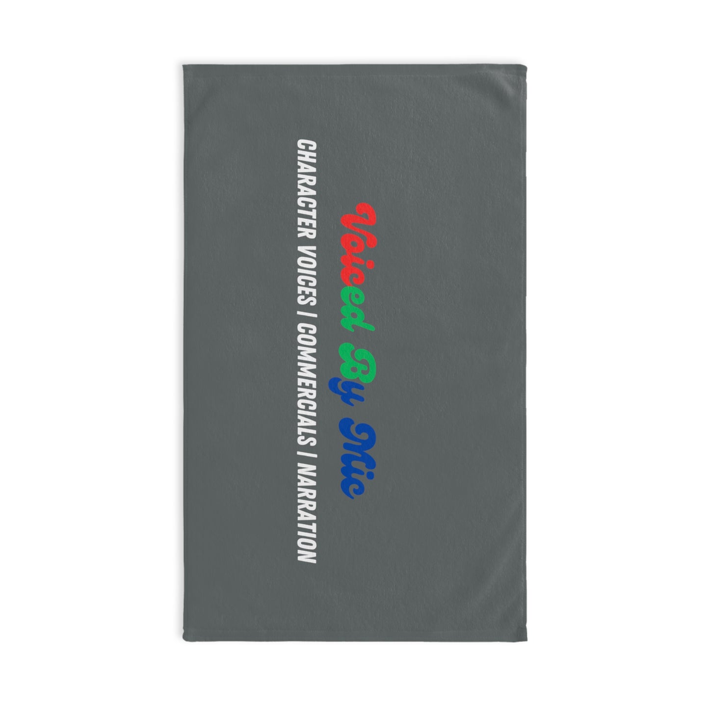 Voiced By Mic Studio Towel