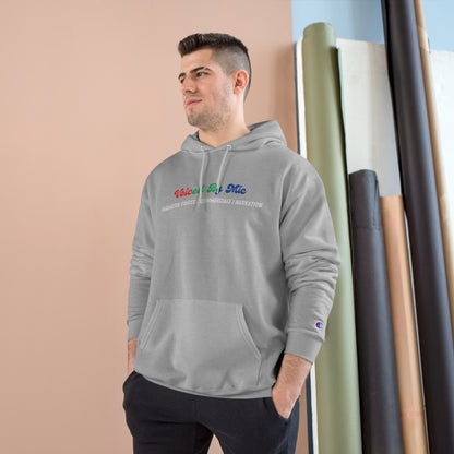 Champion Voiced By Mic Medium Weight Hoodie